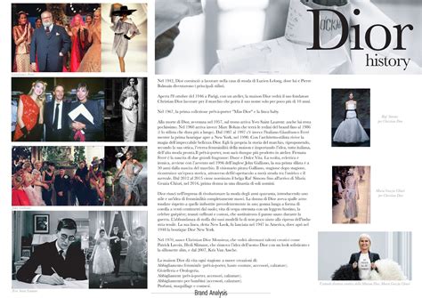 dior history summary|timeline of christian Dior.